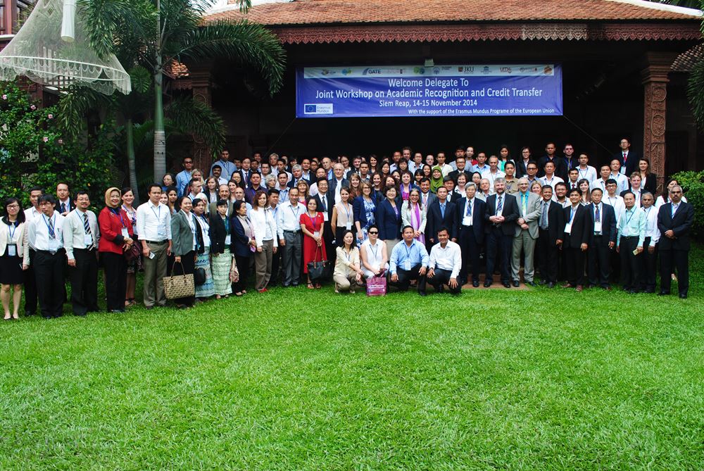 Joint Workshop on Academic Recognition and Credit Transfer, Siem Reap, Cambodia: 14-15 November 2014
