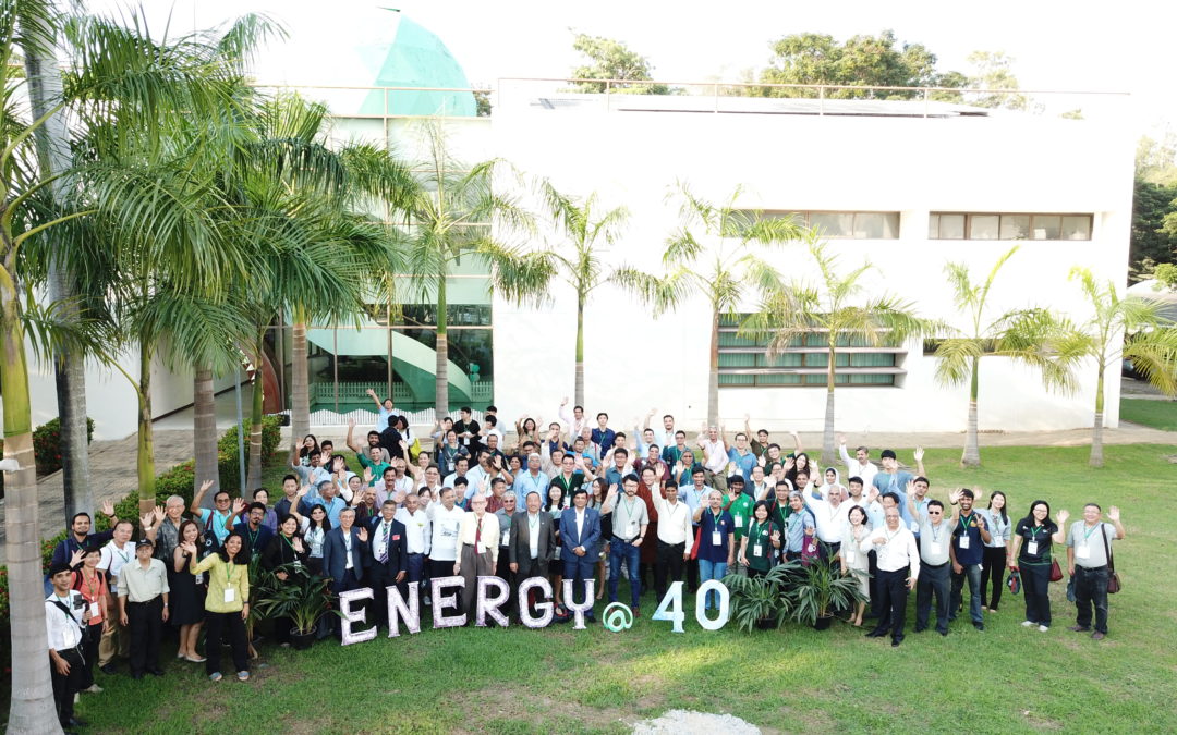 Celebrating the 40th anniversary of Energy Program with Alumni, faculty, staff and current students. 25 October 2019.